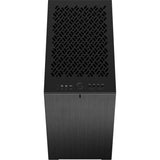 Fractal design define 7 nano black tg light tint midi tower behuizing (zwart | 4x usb-a | 1x usb-c | window)