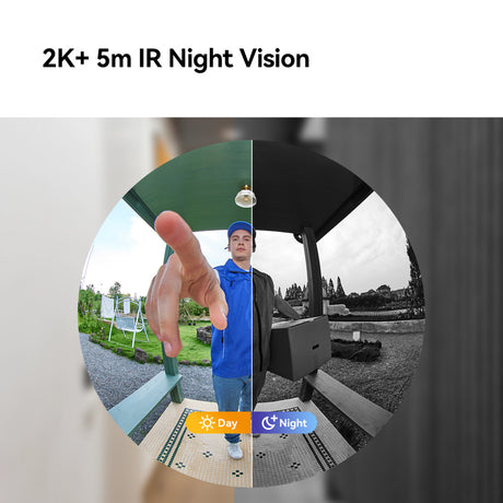 Imou doorbell 3 kit (zwart)