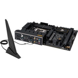 Asus tuf gaming b650-plus wifi socket am5 moederbord (zwart lichtoranje, raid, 2.5gb-lan, wi-fi 6, bt 5.2, sound, atx)