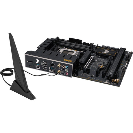 Asus tuf gaming b650-plus wifi socket am5 moederbord (zwart lichtoranje, raid, 2.5gb-lan, wi-fi 6, bt 5.2, sound, atx)