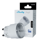 Shelly wave plug s eu lr tussenstekker (wit, z-wave, z-wave+)