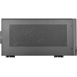 Silverstone crown 04 htpc behuizing (donkergrijs | 4x usb-a | 1x usb-c)
