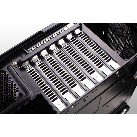 Silverstone sst-gd07b-c htpc behuizing (zwart | 1x usb-a | 1x usb-c)