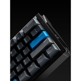 Iqunix ez60 magnetic switch gaming he keyboard (zwart, us lay-out (qwerty), gateron magnetic jade gaming, 60%, rgb, double shot pbt keycaps)