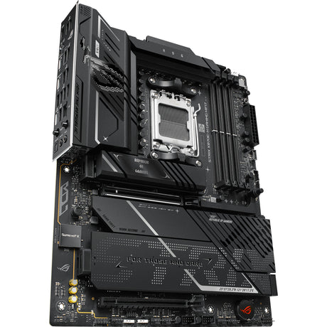 Asus rog strix x870e-h gaming wifi7 socket am5 moederbord (zwart, raid, 5gb-lan, wi-fi 7, bt, sound, atx)