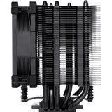 Noctua nh-u9s chromax.black cpu-koeler (zwart, 4-pins pwm fan-connector)