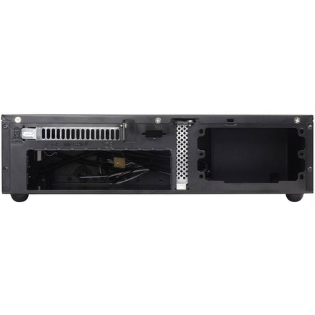 Silverstone milo ml05b htpc behuizing (zwart | 2x usb-a)