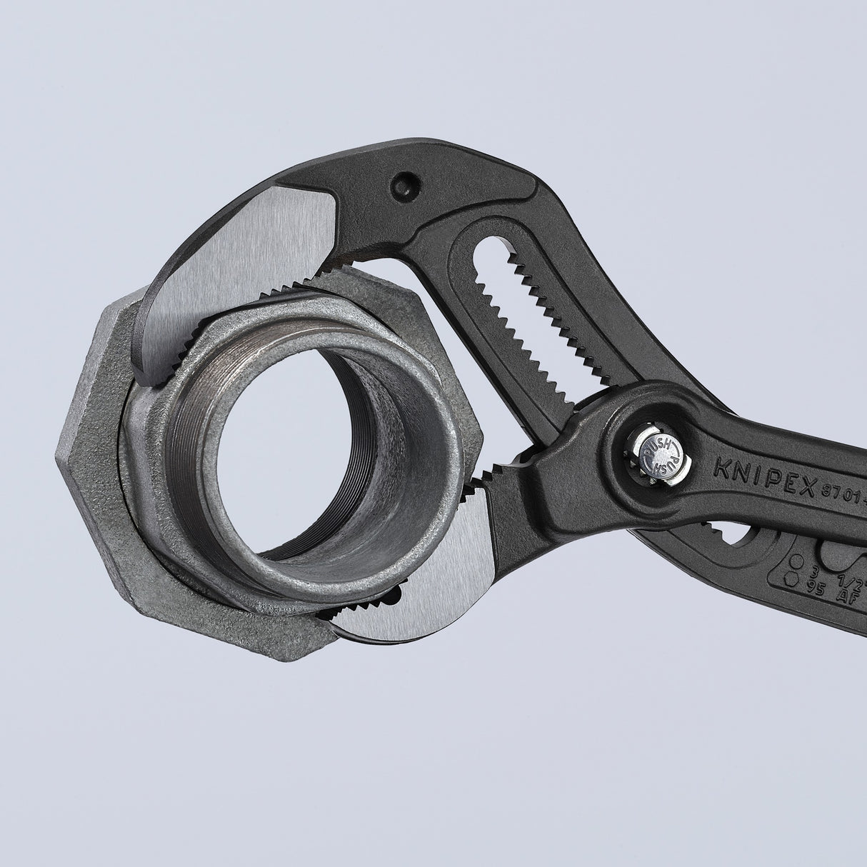 Knipex 87 01 400 waterpomptang cobra gepolijst 400mm