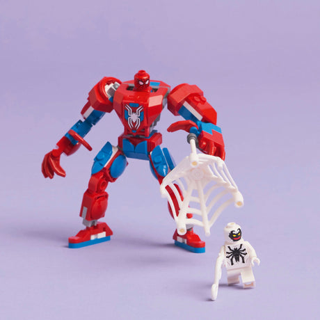Lego marvel super heroes - spider-man mecha vs. anti-venom constructiespeelgoed (76308)