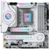 Maxsun ms-icraft b860m cross socket 1851 moederbord (wit, raid, 5 gb-lan, wlan, bt, sound, µatx)