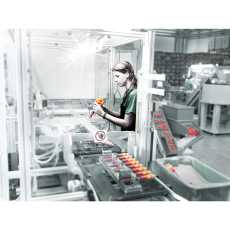 Wera kraftform big pack 100 vde schroevendraaier (rood geel, 14-delig)