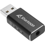 Sharkoon gaming dac pro s geluidskaart (zwart, usb-a naar 3.5 mm trrs)