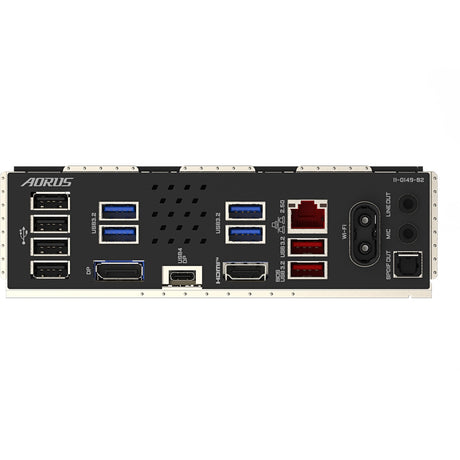 Gigabyte b860m aorus elite wifi6e socket 1851 moederbord (zwart, raid, 2,5gb-lan, wi-fi 6e, bt, sound, µatx)