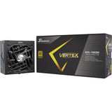 Seasonic vertex gx-1200 modulaire 1200 watt voeding (zwart, 1x 12v-2x6, 3x pcie)