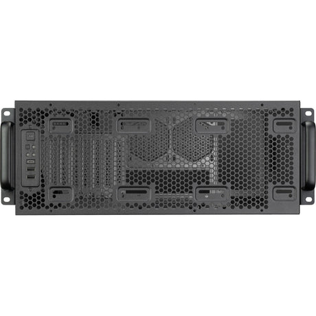 Silverstone rm4a rack behuizing (zwart | 4u | usb-c)