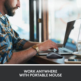 Logitech wireless mouse m185 (grijs, retail)