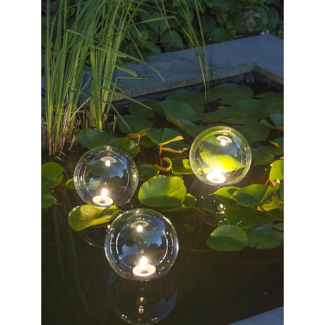 Ubbink multibright float drijvende lichtbol led led-lamp (transparant, 3 stuks)