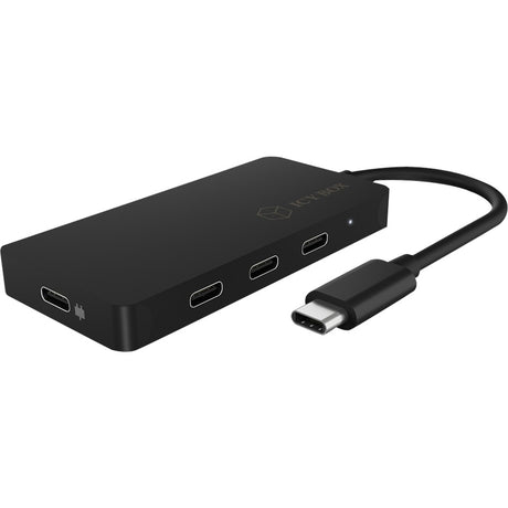 Icy box ib-hub1429-cpd usb-hub (zwart)