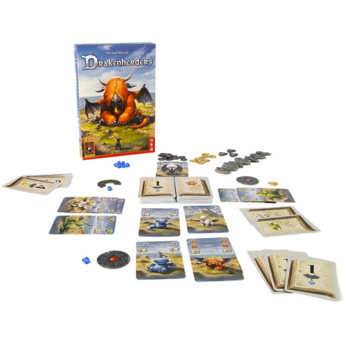 999games 999 games drakenherders kaartspel (nederlands, 2 - 4 spelers, 20 minuten, vanaf 8 jaar)