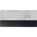 Keychron silicone palm rest voor k5 se k5 max k5 pro polssteun (zwart, low profile)
