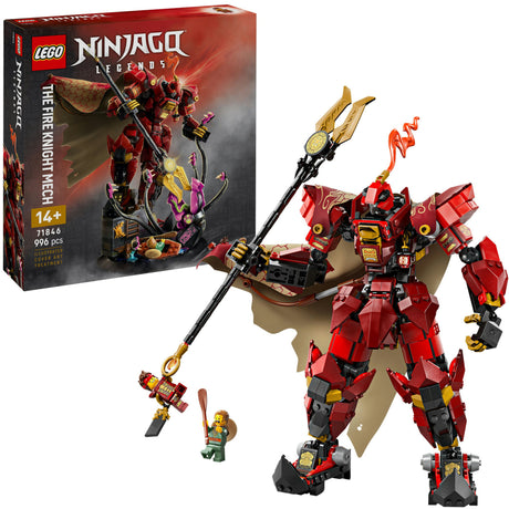 Lego ninjago - de vuurriddermecha constructiespeelgoed (71846)