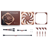 Noctua nf-a14x25 g2 ls-pwm case fan (bruin, 140 x 140 x 25 mm)