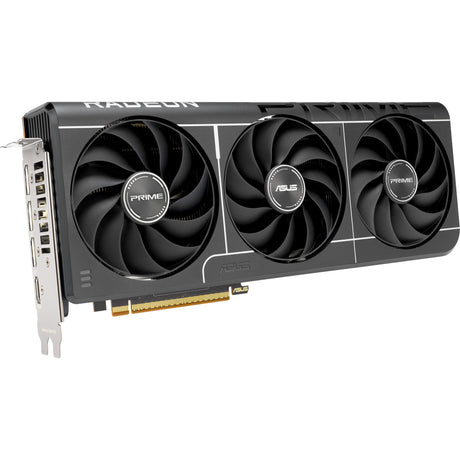 Asus prime radeon rx 9070 evo oc grafische kaart (grijs, 3x displayport, 1x hdmi)
