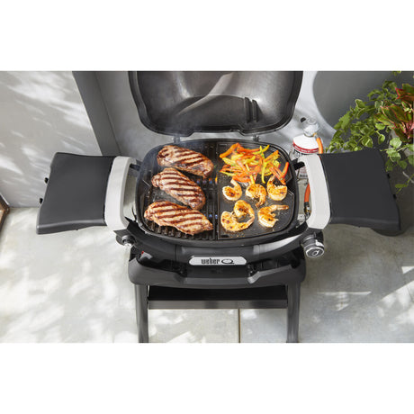 Weber halve plancha voor q 1100n en q 1200n grillplaat (zwart)