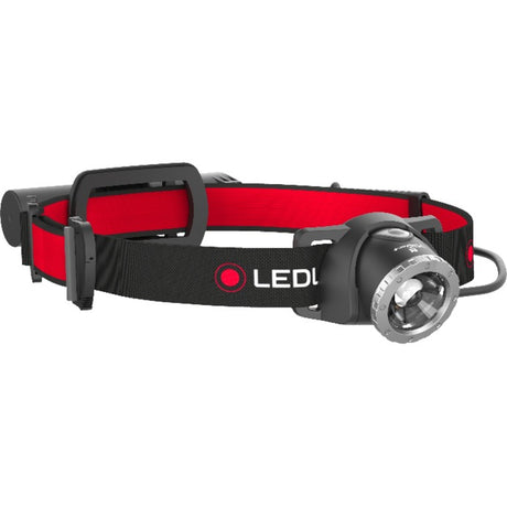Ledlenser hoofdlamp h8r led verlichting (zwart rood, 600 lm, 6000 - 8000k)