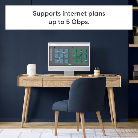 Eero pro 7 mesh wifi router, 3 stuks mesh router (wit)