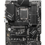Msi pro z790-p wifi socket 1700 moederbord (zwart, raid, 2.5 gb-lan, wi-fi 6e, bt, sound, atx)