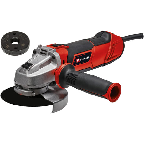 Einhell te-ag 125 1010 ce q haakse slijper (rood zwart, zonder slijpschijf)