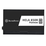 Silverstone hela 850r platinum modulaire 850 watt voeding (zwart, 4x pcie)