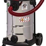 Einhell te-vc 2340 sacl nat- en droogzuiger (bourgondisch rood roestvrij staal)