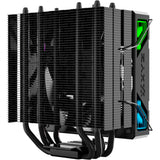 Xyz pc gear thermax 4 rgb cpu-koeler (zwart, argb, pwm)