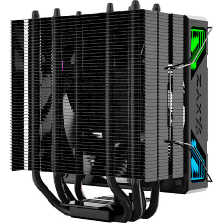 Xyz pc gear thermax 4 rgb cpu-koeler (zwart, argb, pwm)