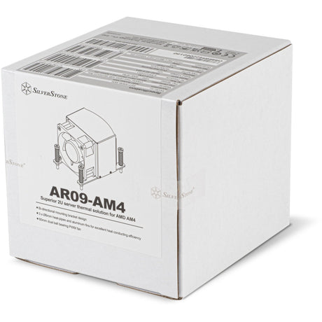 Silverstone ar09-am4 cpu-koeler (4-pins pwm fan-connector)