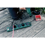 Brennenstuhl super-solid sl 554 de ip54 tuinstekkerdoos 5-voudig 5m h07rn-f 3g1,5
