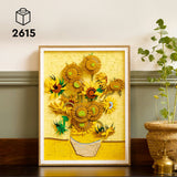 Lego art 31215 vincent van gogh - zonnebloemen