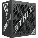Asus rog strix platinum modulaire 1000 watt voeding (zwart, 1x 12v-2x6, 4x pcie)