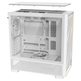 Antec flux midi tower behuizing (wit | 2x usb-a | 1x usb-c | tempered glass)
