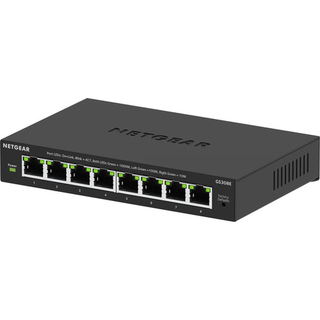 Netgear 8-poorts gigabit ethernet plus-switch (gs308ev4) (zwart)