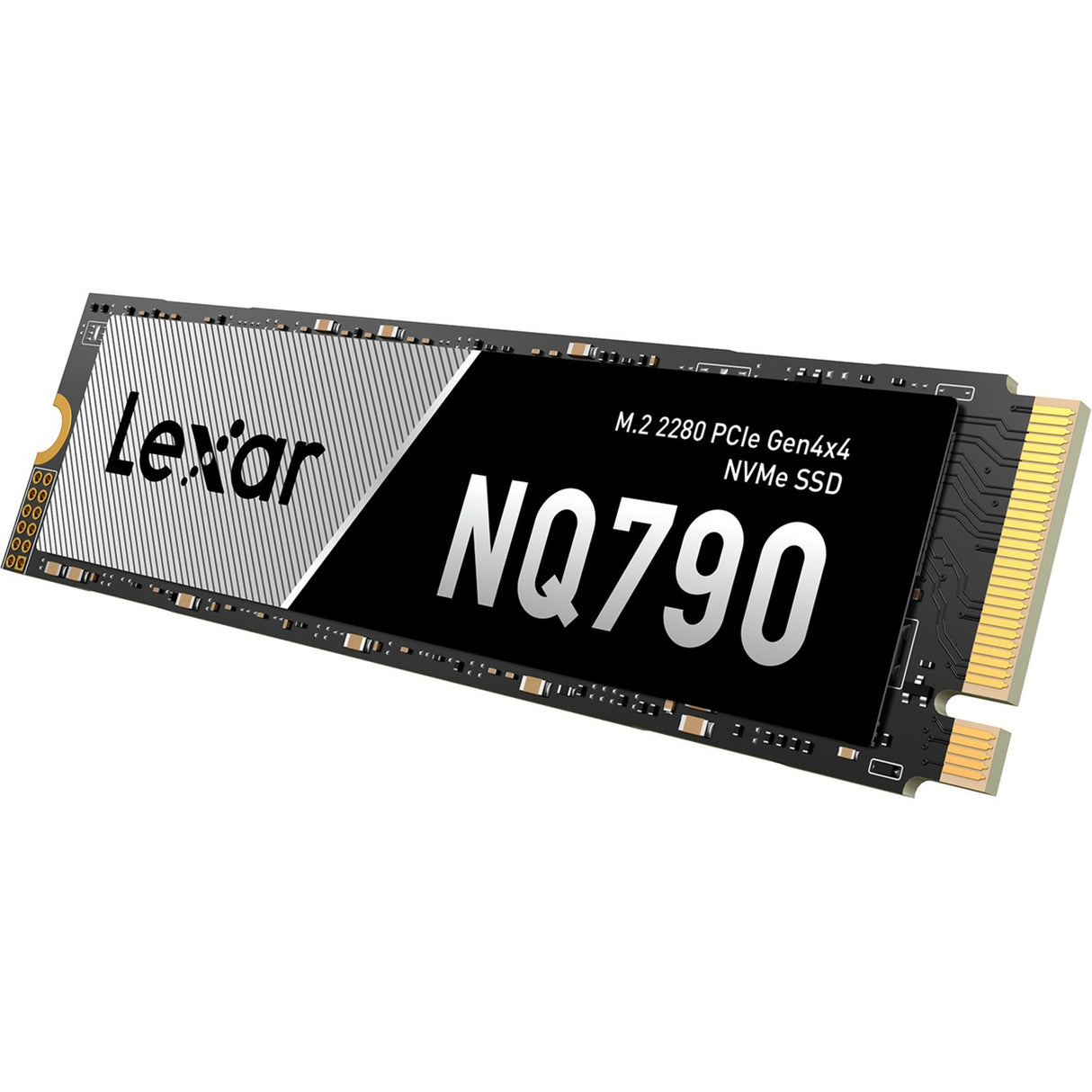 Lexar nq790 2 tb ssd (zwart grijs, pcie 4.0 x4, nvme 1.4, m.2 2280)