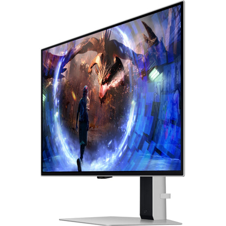 Samsung odyssey oled g6 ls27dg 27 gaming monitor (zilver, 1x displayport, 2x hdmi, 2x usb-a, 360 hz)