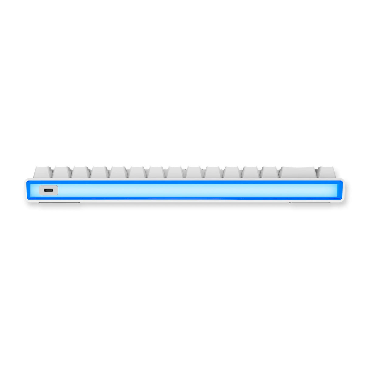 Mchose ace 68 air hall effect magnetic switch gaming keyboard (wit, us lay-out (qwerty), kailh magnetic god, 65%, rgb, hot swap, pbt keycaps, usb-c, hall effect sensor)