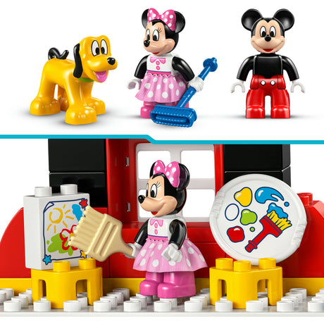Lego duplo 10465 mickey mouse clubhuis met minnie en pluto