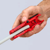 Knipex 16 85 125 sb kabelstripper geschikt voor: ronde kabel, kabel voor vochtige ruimte 8 tot 13 mm 0.2 tot 4.0 mm²
