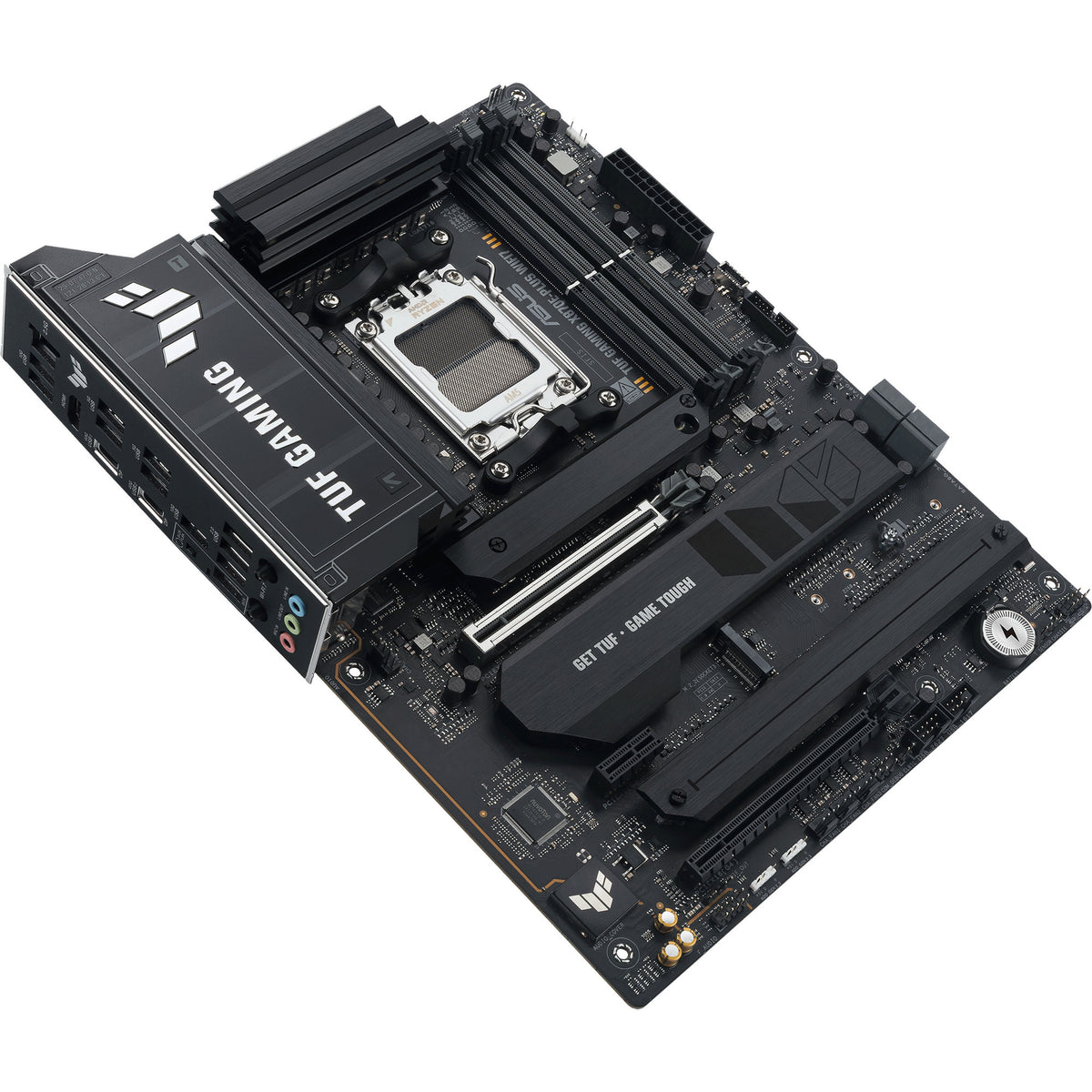 Asus tuf gaming x870e-plus wifi7 socket am5 moederbord (zwart, 2.5gb-lan, wi-fi 7, bt, sound, atx)