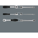 Wera 8100 sc 7 zyklop metal-ratelset met doorsteekvierkant 1 2 aandrijving gereedschapsset ( 28-delig )
