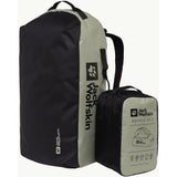 Jack wolfskin all-in duffle 35 rugzak (lichtgroen, 35 liter)